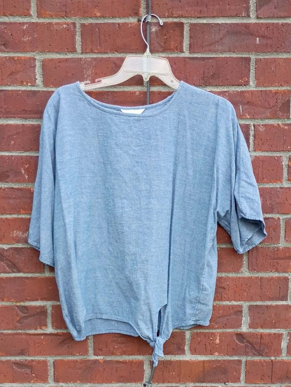 Time and Tru Denim Top